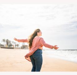 Freedom Woman Beach