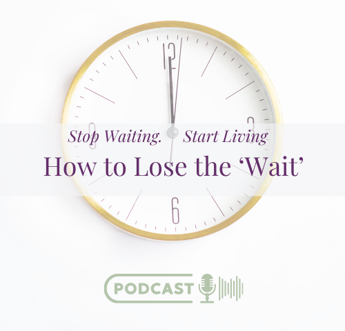 Logo for How to Lose the 'WAIT' Podcast